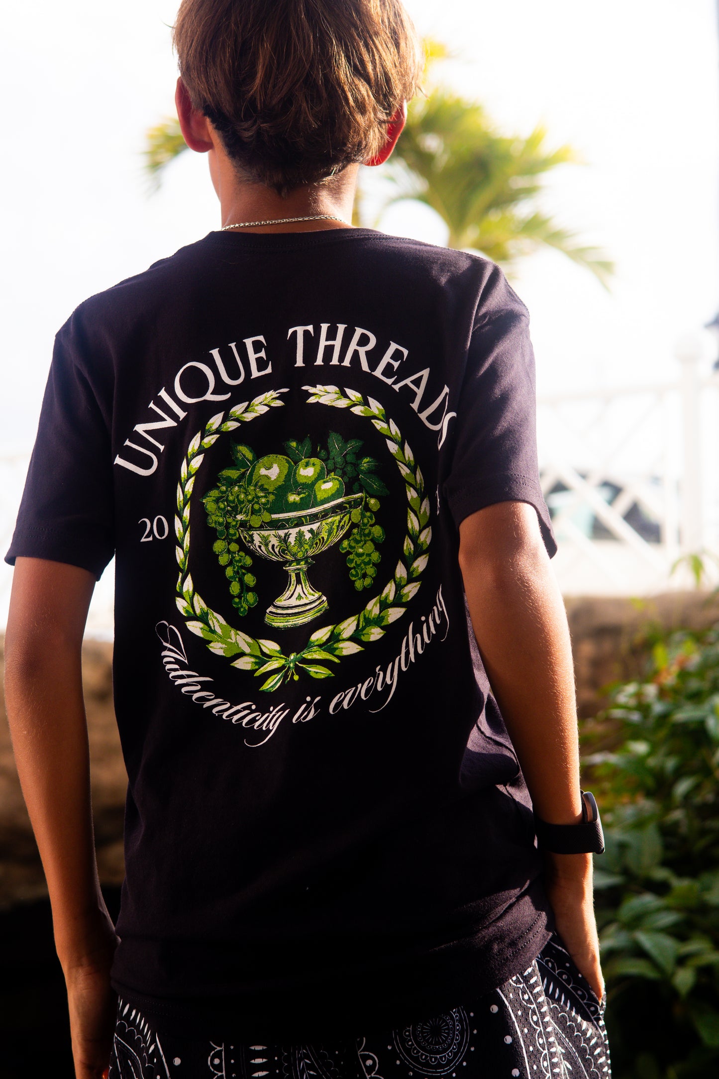 Authenticity Is Key Tee Black