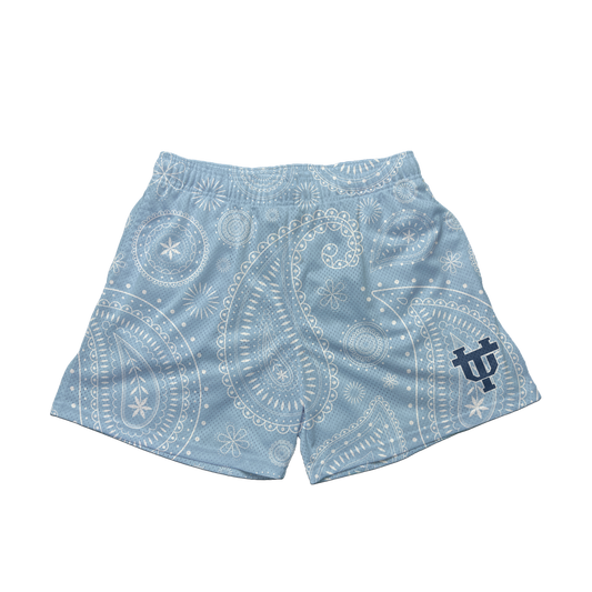 UT Paisley shorts Blue