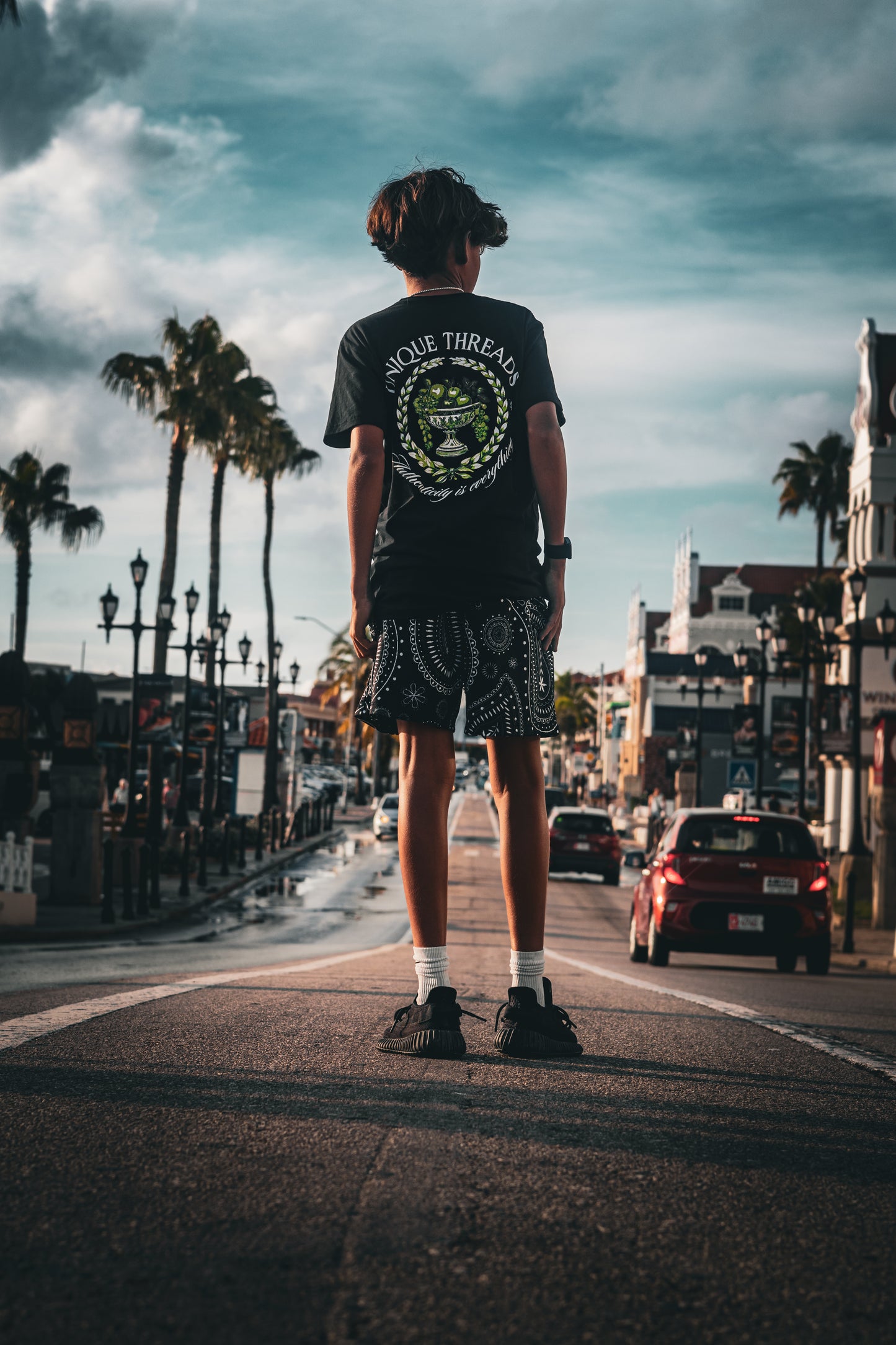 Authenticity Is Key Tee Black