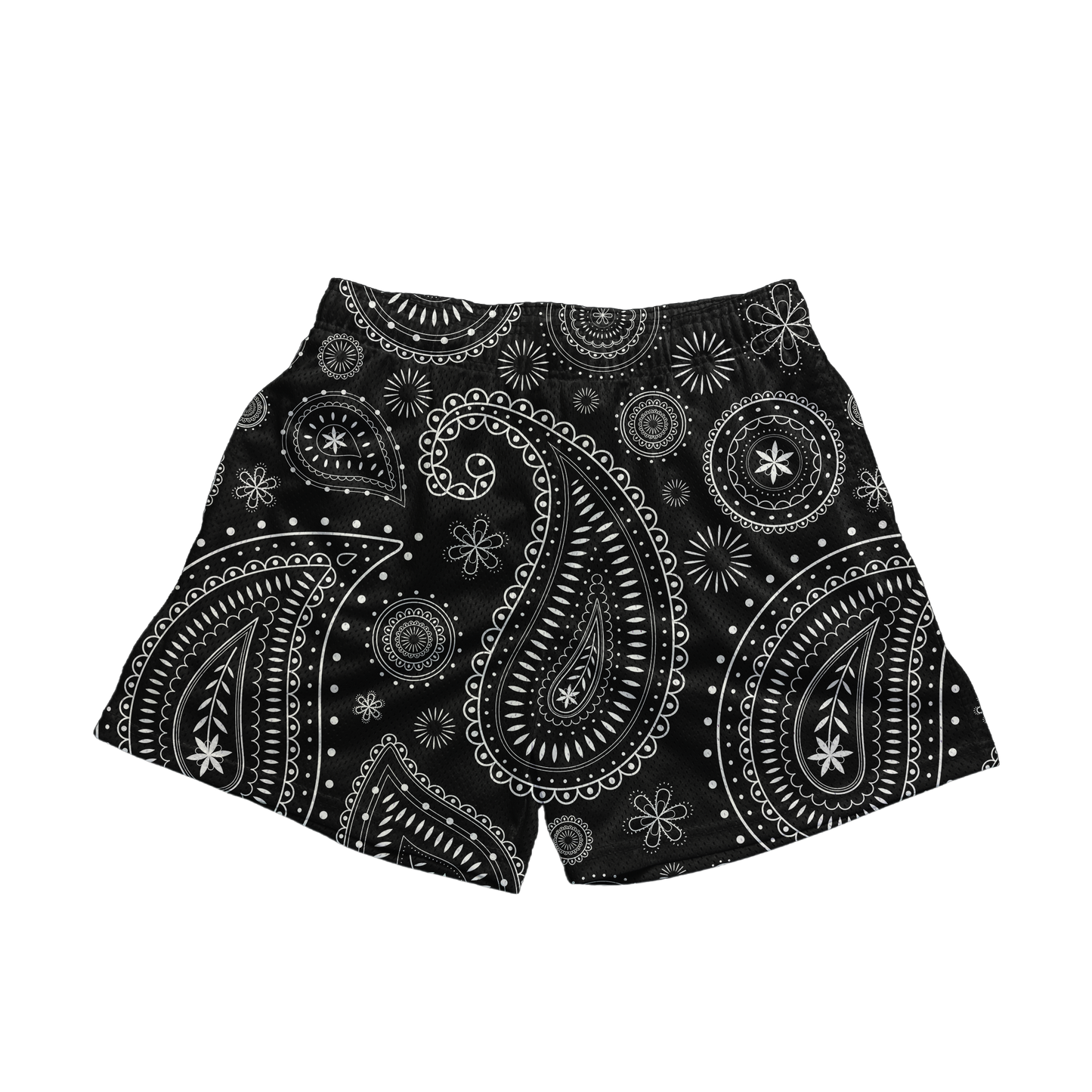 UT Paisley shorts Black