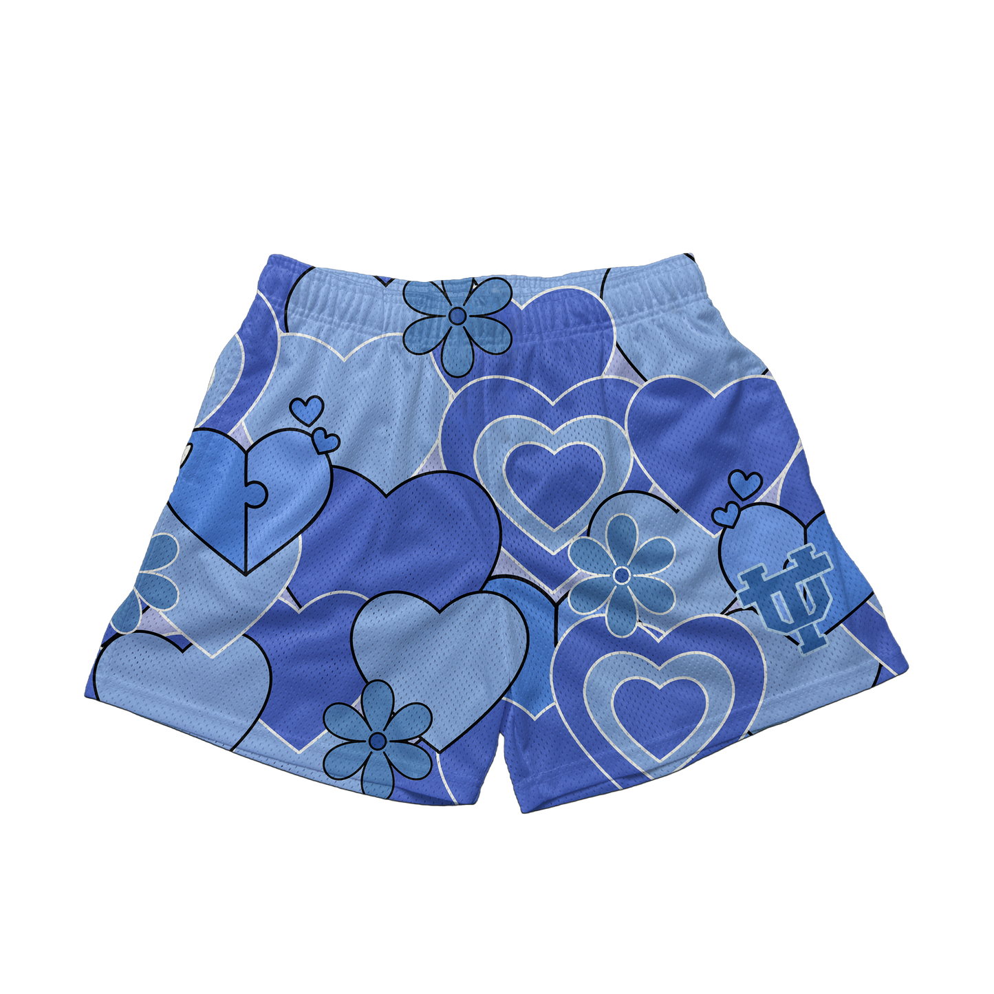 UT Valentines shorts Blue