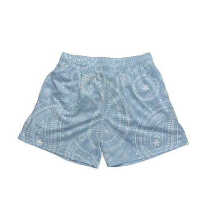 UT Paisley shorts Blue