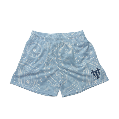 UT Paisley shorts Blue