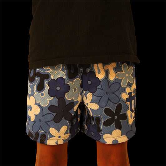 UT Island Bloom Shorts Ocean Blue